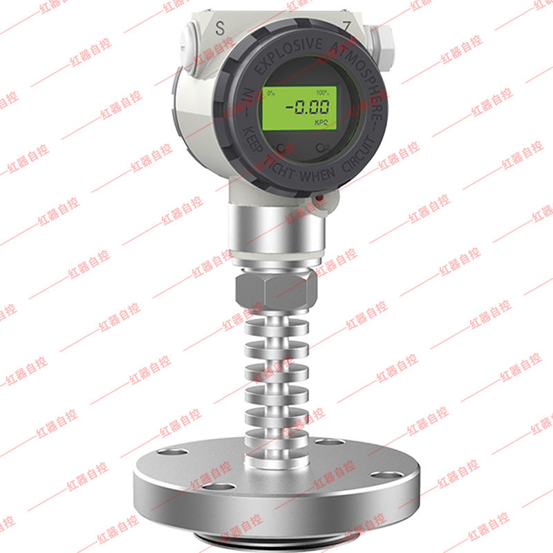 HQ308扩散硅法兰高温平膜型压力变送器